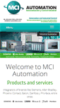 Mobile Screenshot of mci-automation.com